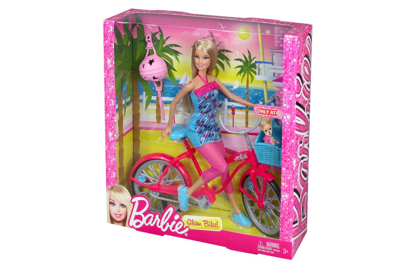 Barbie Fab Life et Glam Bike - Exclusivité Target - Mattel 2013 - Poupée - Vêtement
