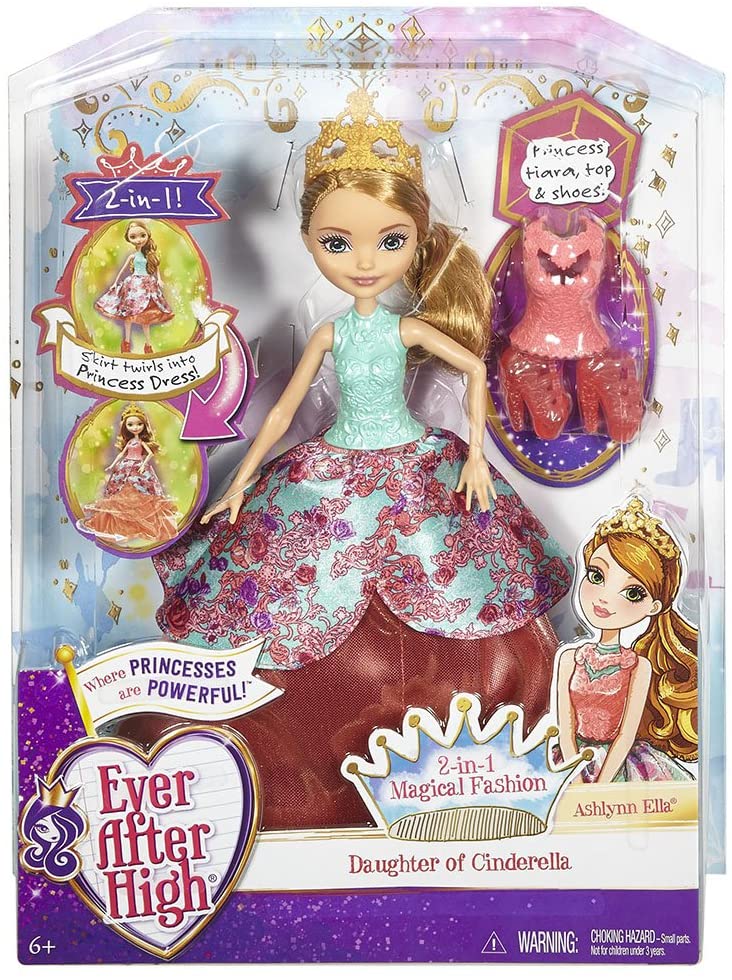 Ashlynn Ella 2-in-1 Magical Fashion - Mattel 2016 - Poupée - Vêtements - Chaussures
