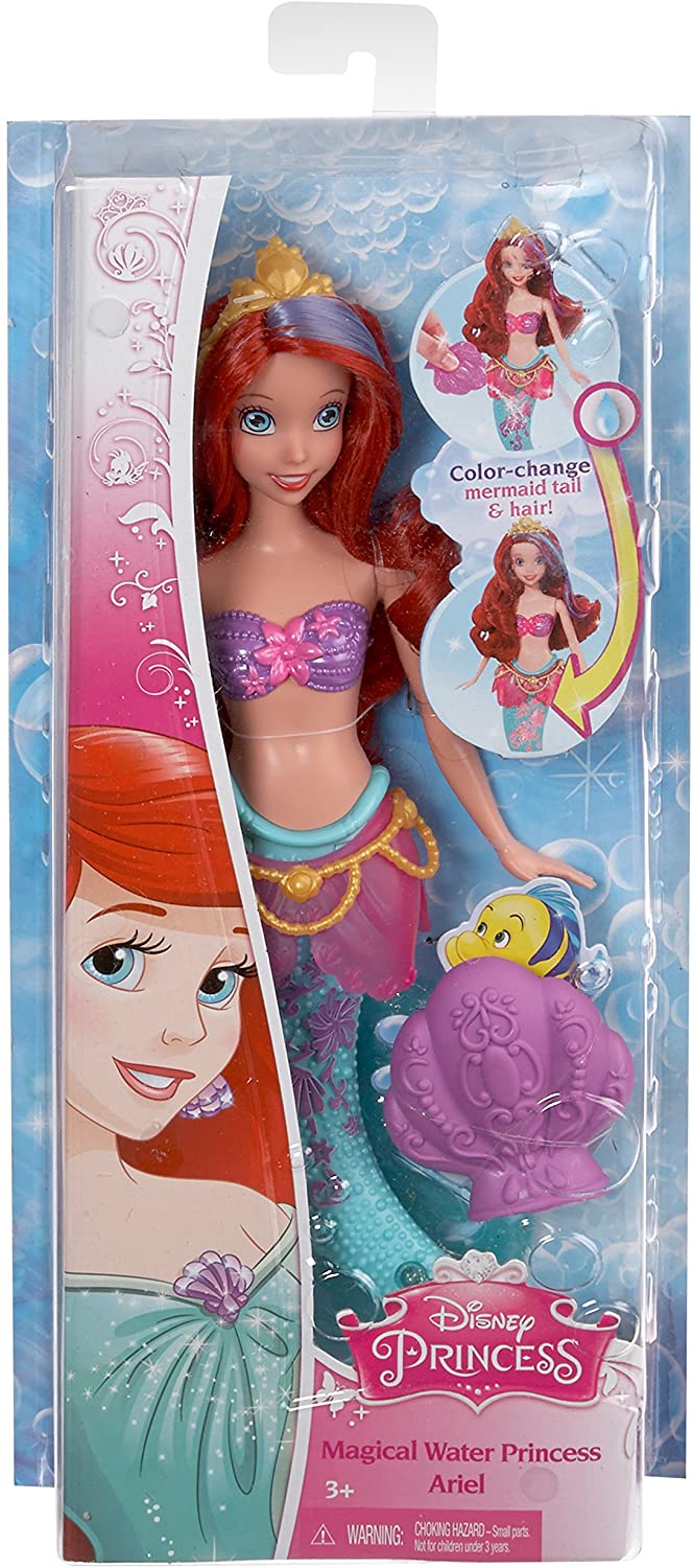Ariel Magical Water Princess - Mattel 2015 - Poupée - Accessoire