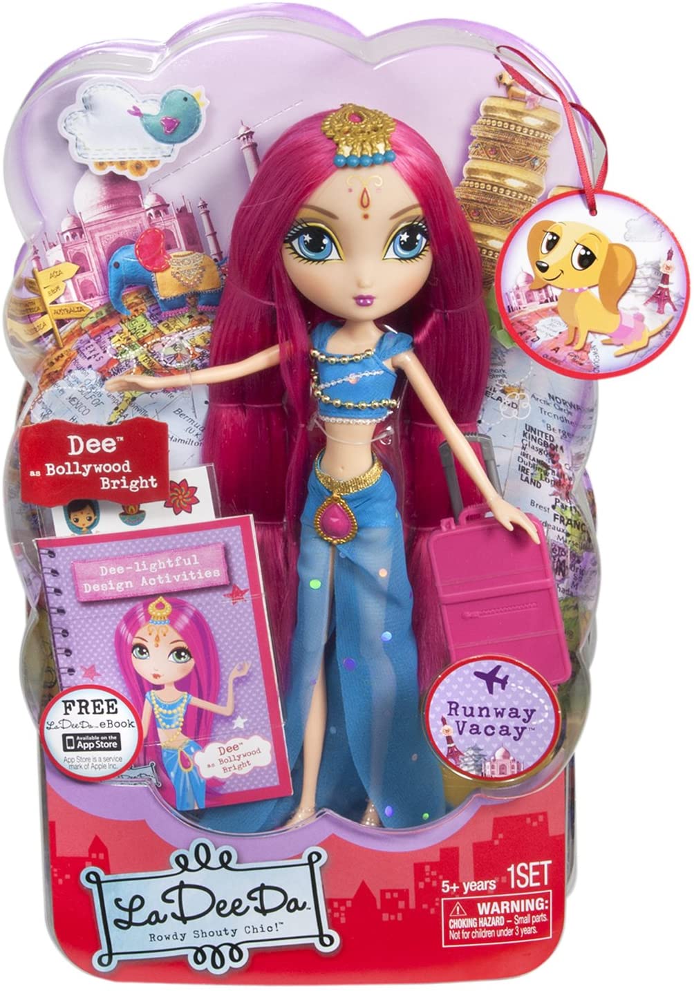 La Dee Da dolls Dee Bollywood Bright Runway Vacay- Spin Master 2012 - Poupée