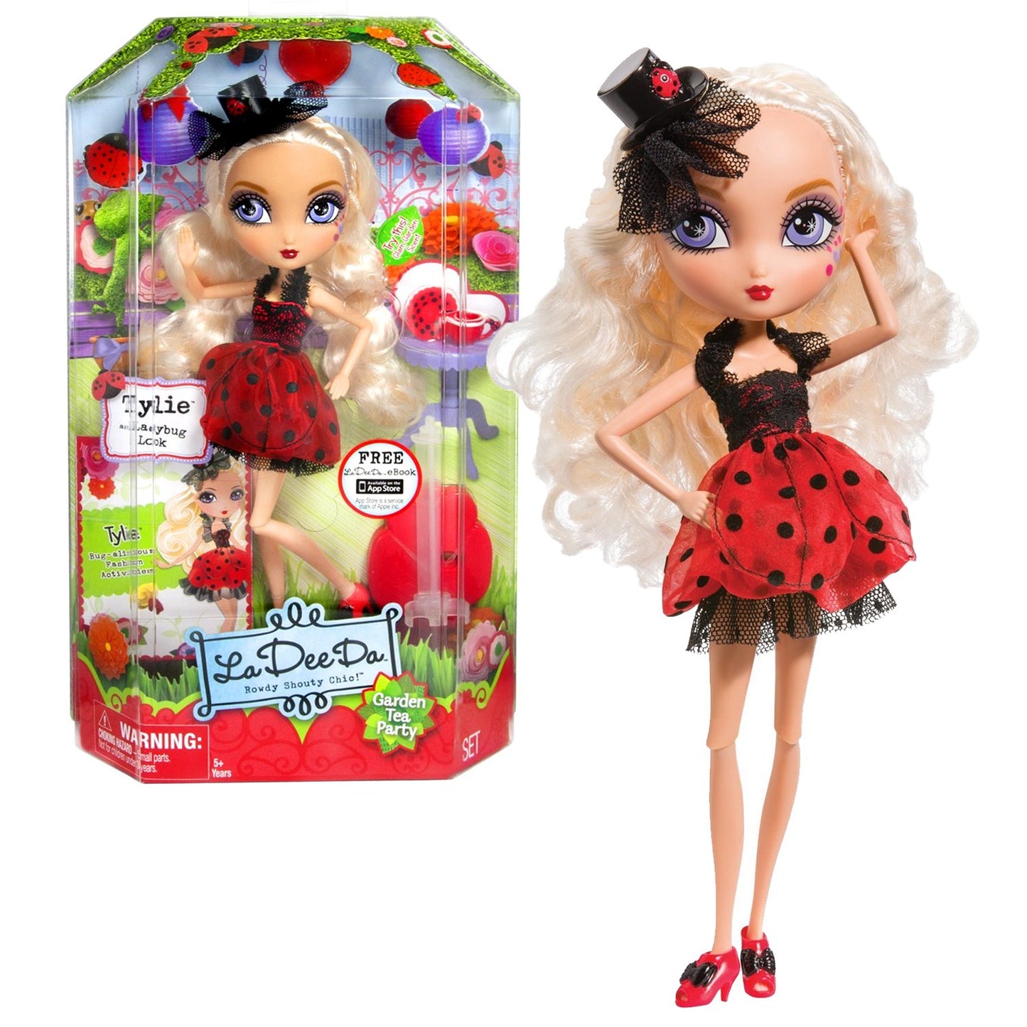 Tylie Ladybug Look Garden tea party - Spin Master 2012 - Chaussures