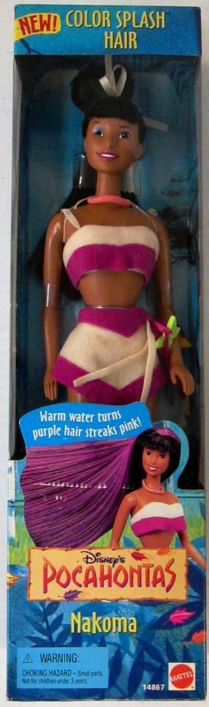 Nakoma Color Splash Hair - Mattel 1995 - Poupée - Tenue