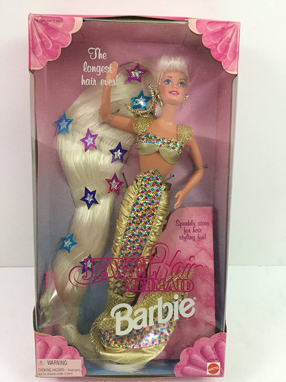 Barbie Jewel Hair Mermaid - Mattel 1995 - Poupée