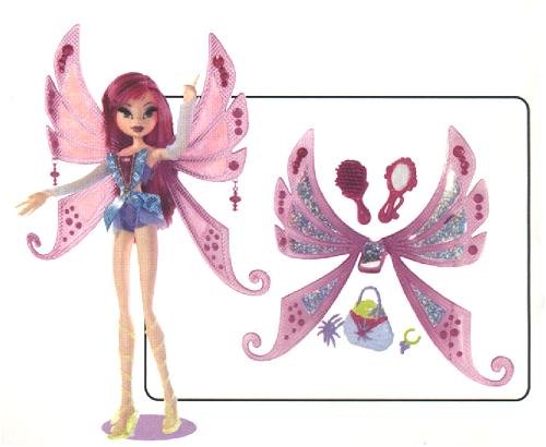 Tecna Glam Magic - Mattel 2007 - Poupée - Vêtement - Chaussures - Bijou - Accessoires