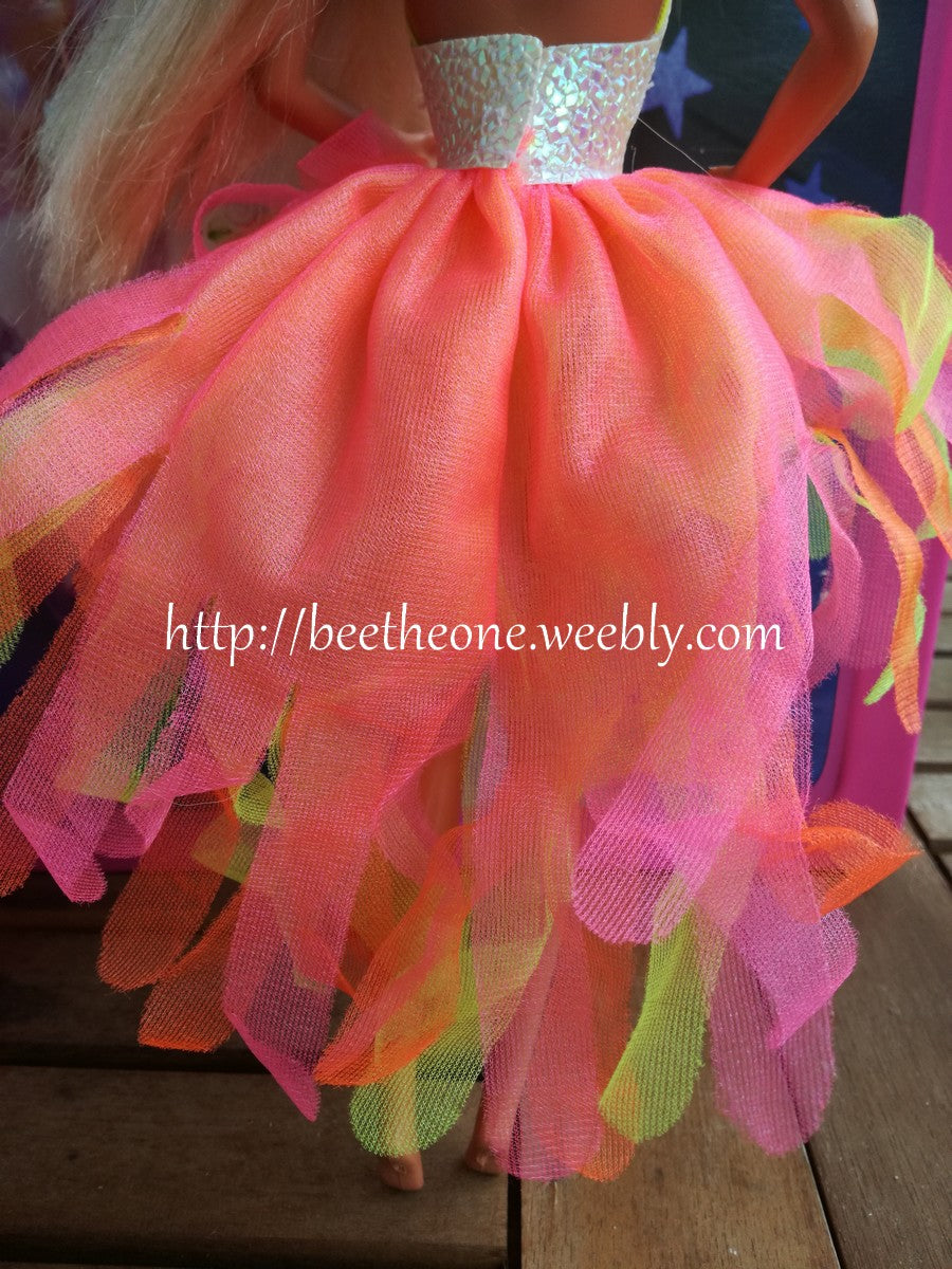 Habillage Bal Costumé (Costume Ball) Thème Oiseau/Robe de bal - Mattel 1990 - Vêtements