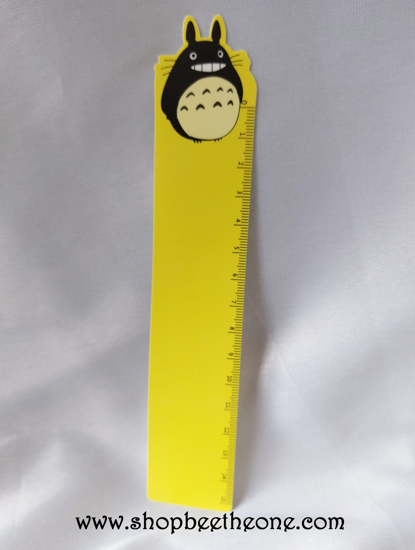Règle souple graduée / Marque-page "Monstre gris" - 15 cm