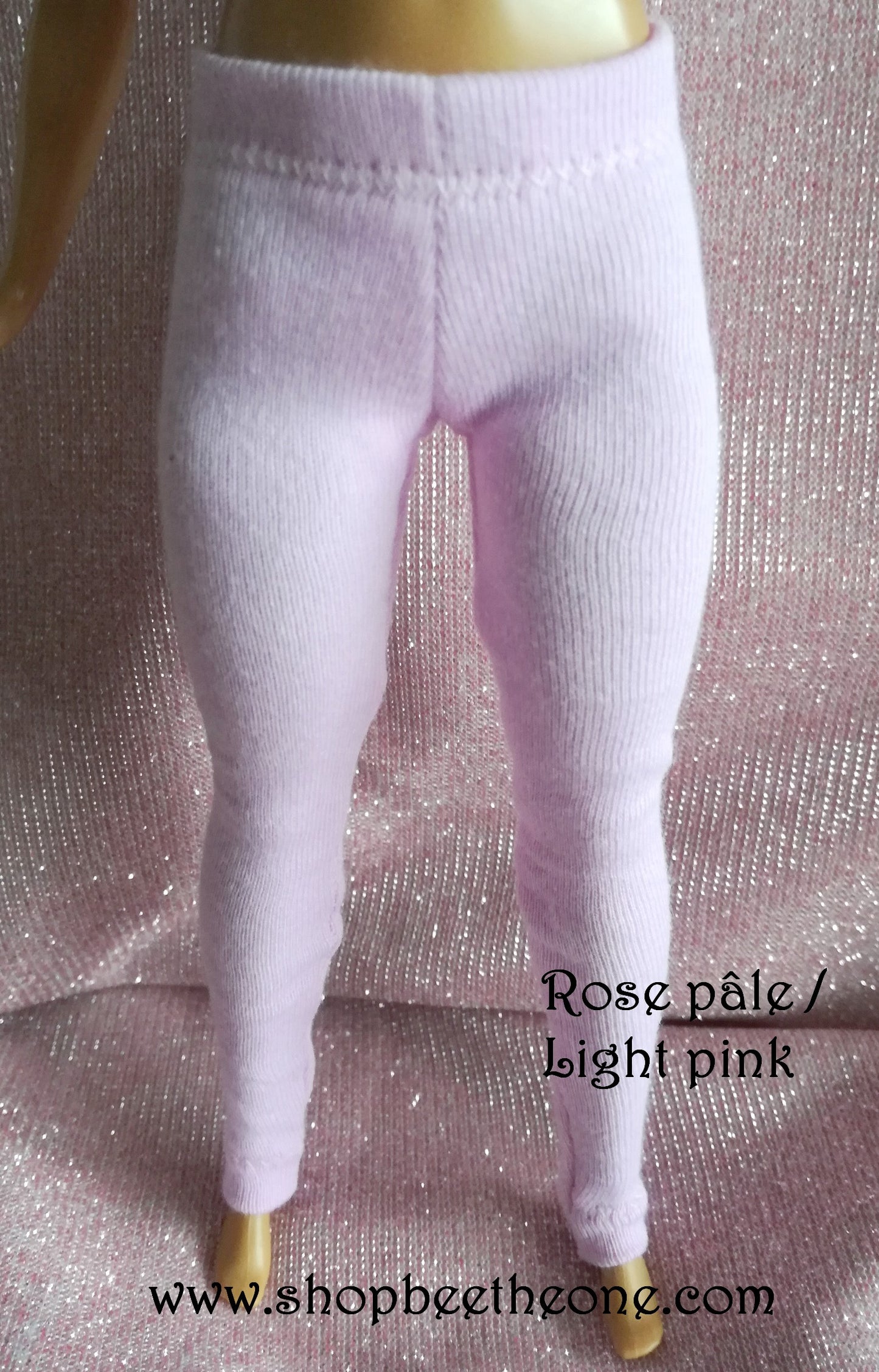 Pantalon collant leggings long pour poupées Barbie - 11 couleurs - 4 tailles - Collection Basics - par Bee the One