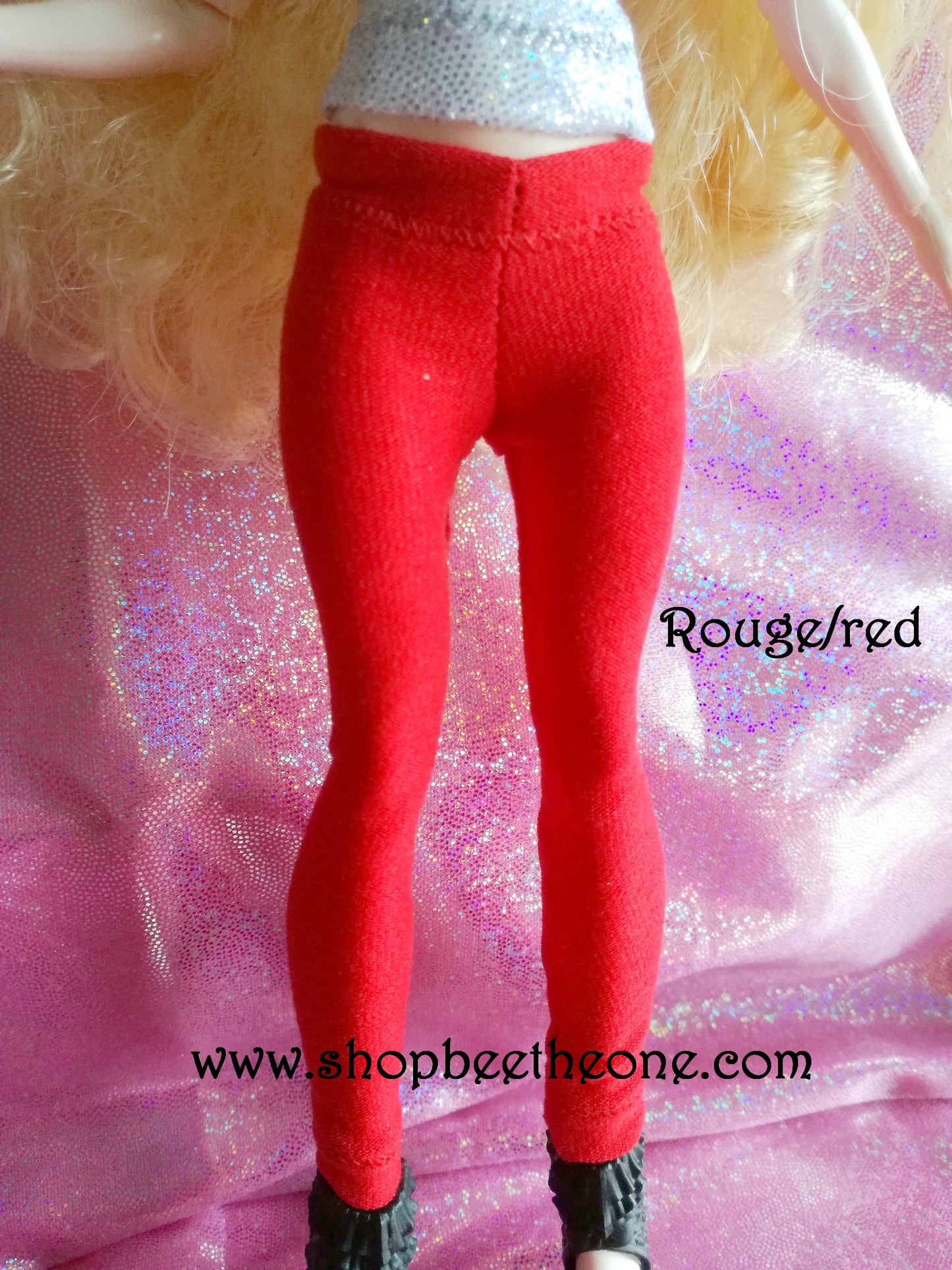 Pantalon collant leggings pour poupées Monster High - 6 tailles - 9 coloris - Collection Basics - par Bee the One