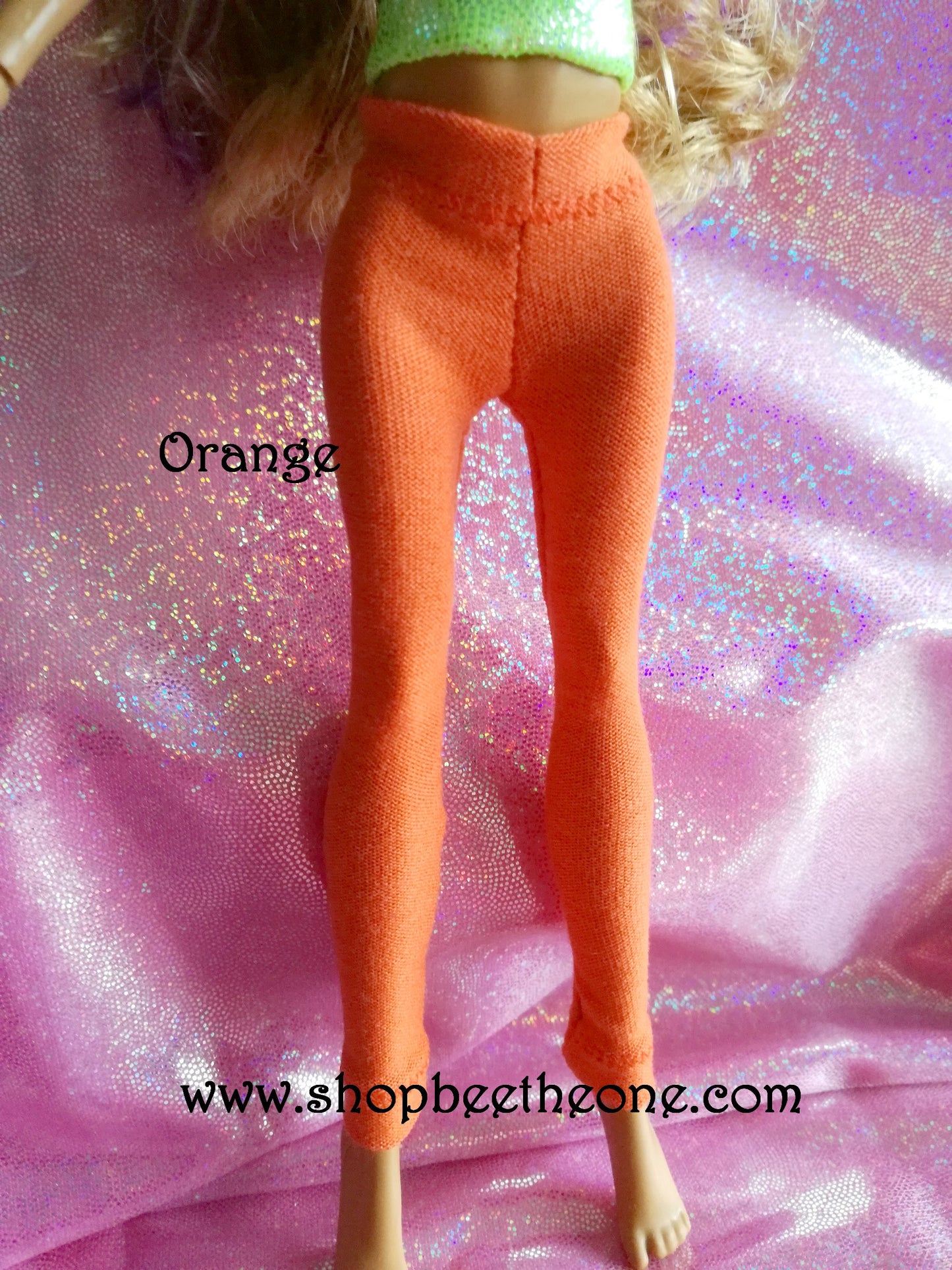 Pantalon collant leggings pour poupées Monster High - 6 tailles - 9 coloris - Collection Basics - par Bee the One