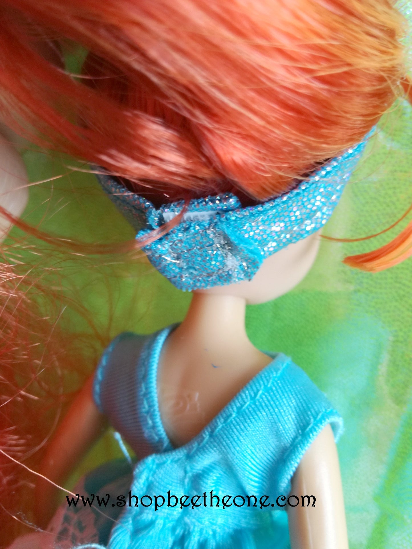 Bandeau de tête imprimé holographique pour poupées Winx Club (Witty Toys/Jakks Pacific et Mattel) - 3 coloris - Collection Glitter Party - Marque Zambara