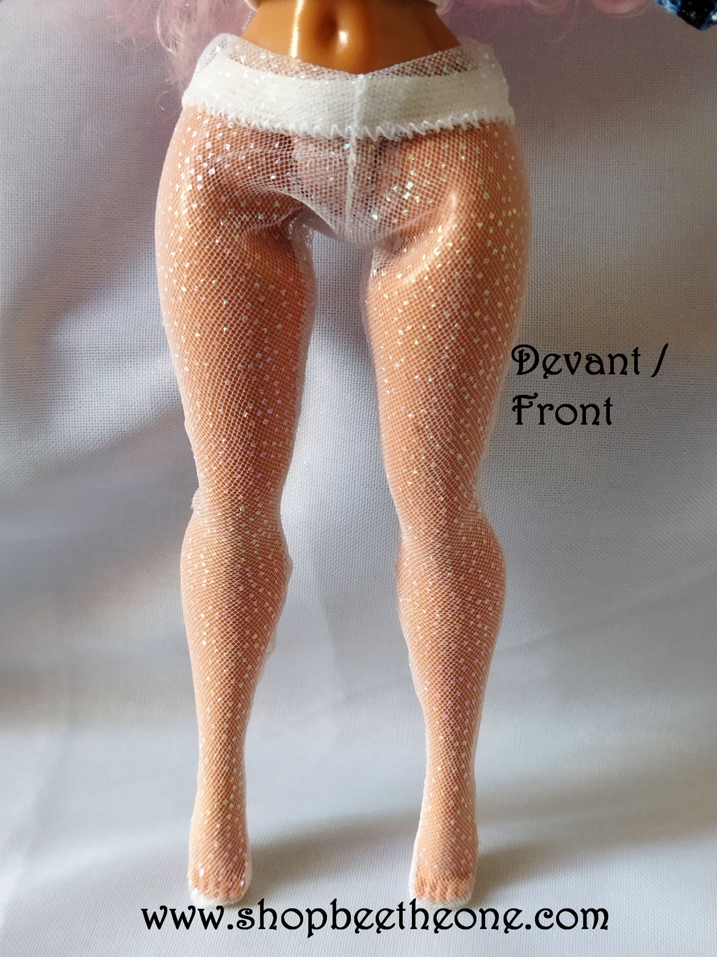 Fashion Pack Robe courte "Coeurs et pois" + Collants en maille pour poupées L.O.L Surprise! O.M.G - Collection Saint Valentin - par Bee the One