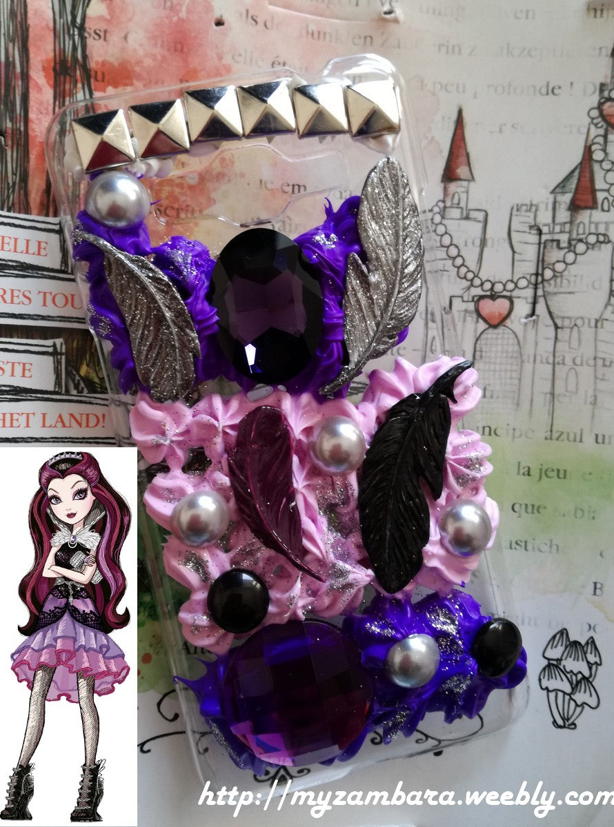 Coque Decoden "Ever After High: Classic" - Apple White ou Raven Queen - iPhone 5c ou Samsung Galaxy Grand Prime G530 - Marque Zambara