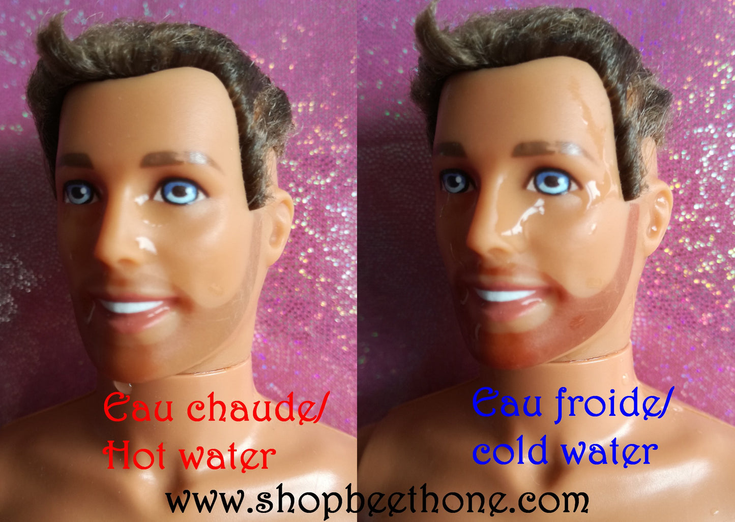 Ken Barbe et Cheveux (Shaving fun) - Mattel 1994 - Poupée - Vêtement - Chaussures