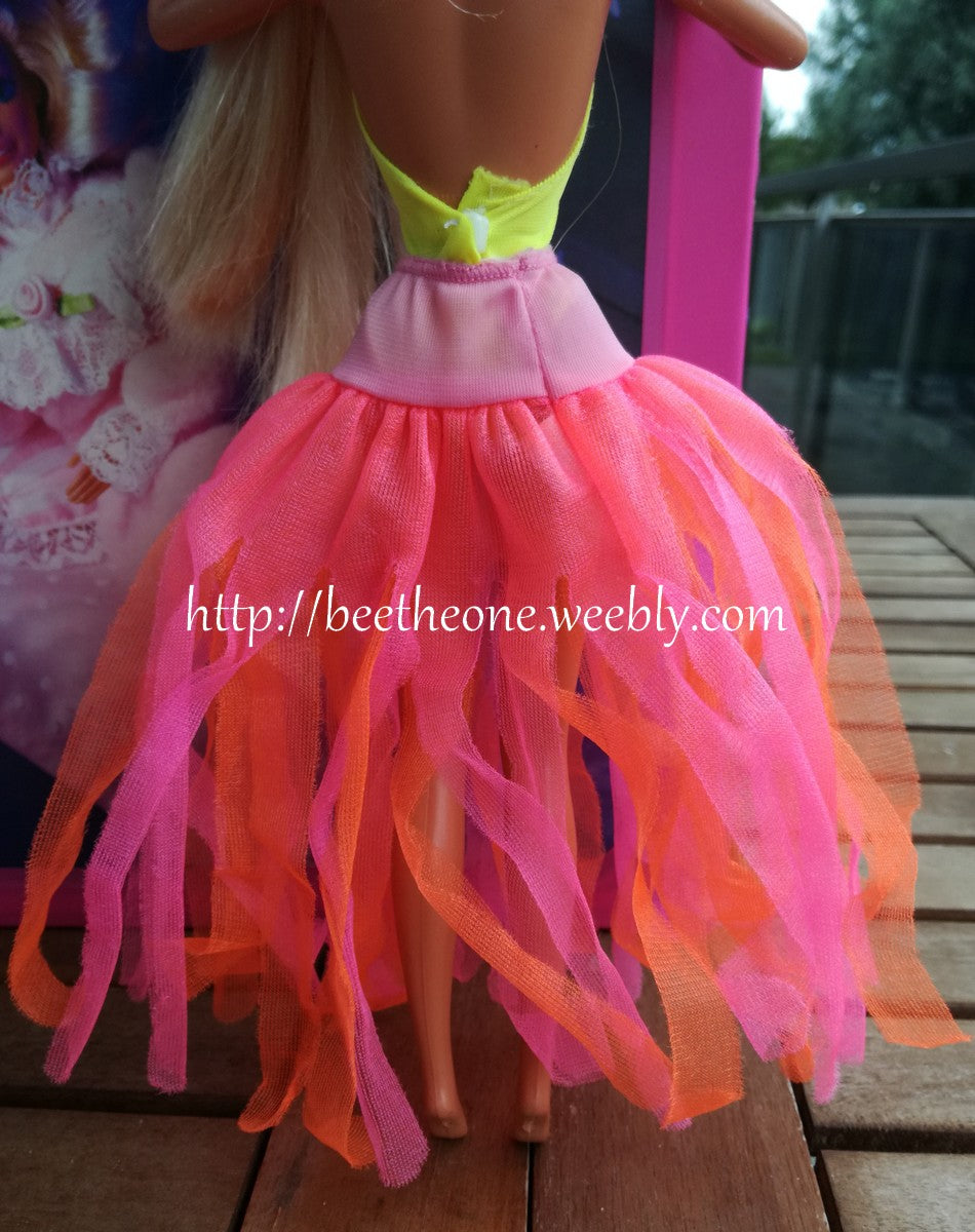 Habillage Bal Costumé (Costume Ball) Thème Oiseau/Robe de bal - Mattel 1990 - Vêtements