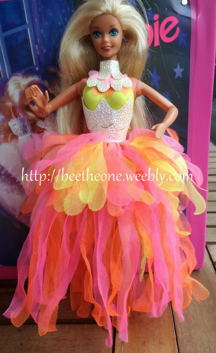 Habillage Bal Costumé (Costume Ball) Thème Oiseau/Robe de bal - Mattel 1990 - Vêtements
