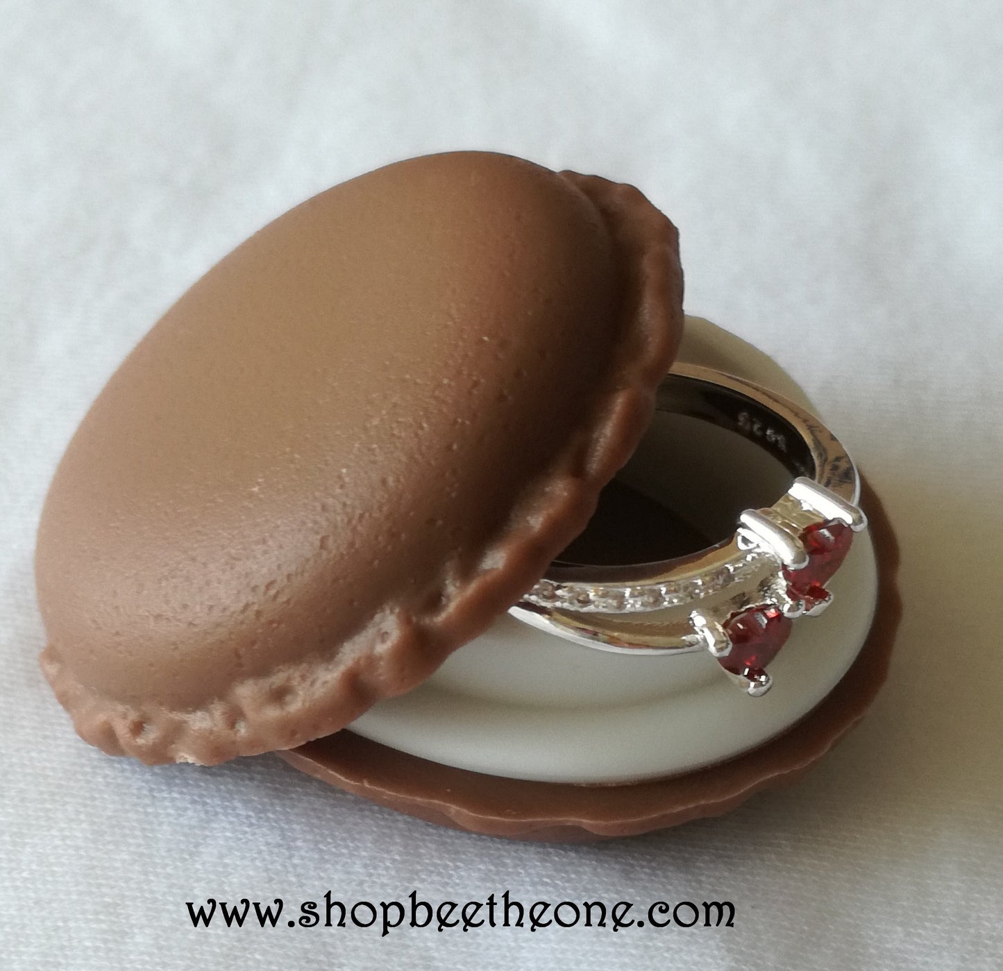 Mini Boîte à Bijoux Macaron parisien - 9 Coloris