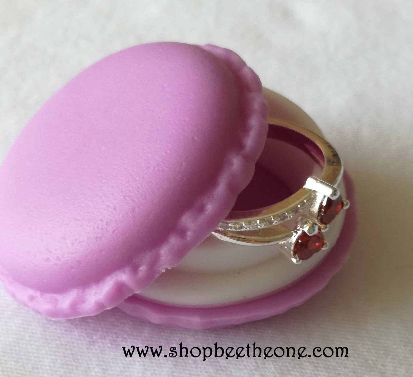 Mini Boîte à Bijoux Macaron parisien - 9 Coloris