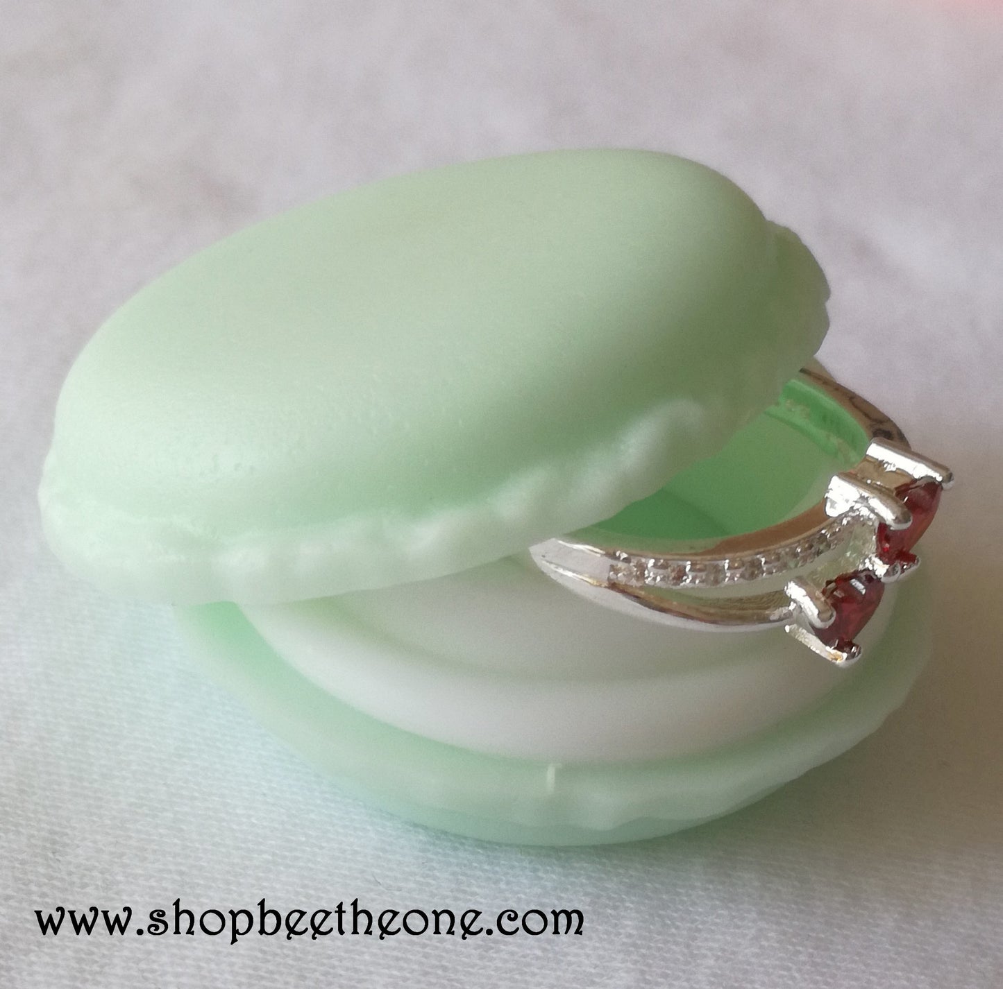Mini Boîte à Bijoux Macaron parisien - 9 Coloris