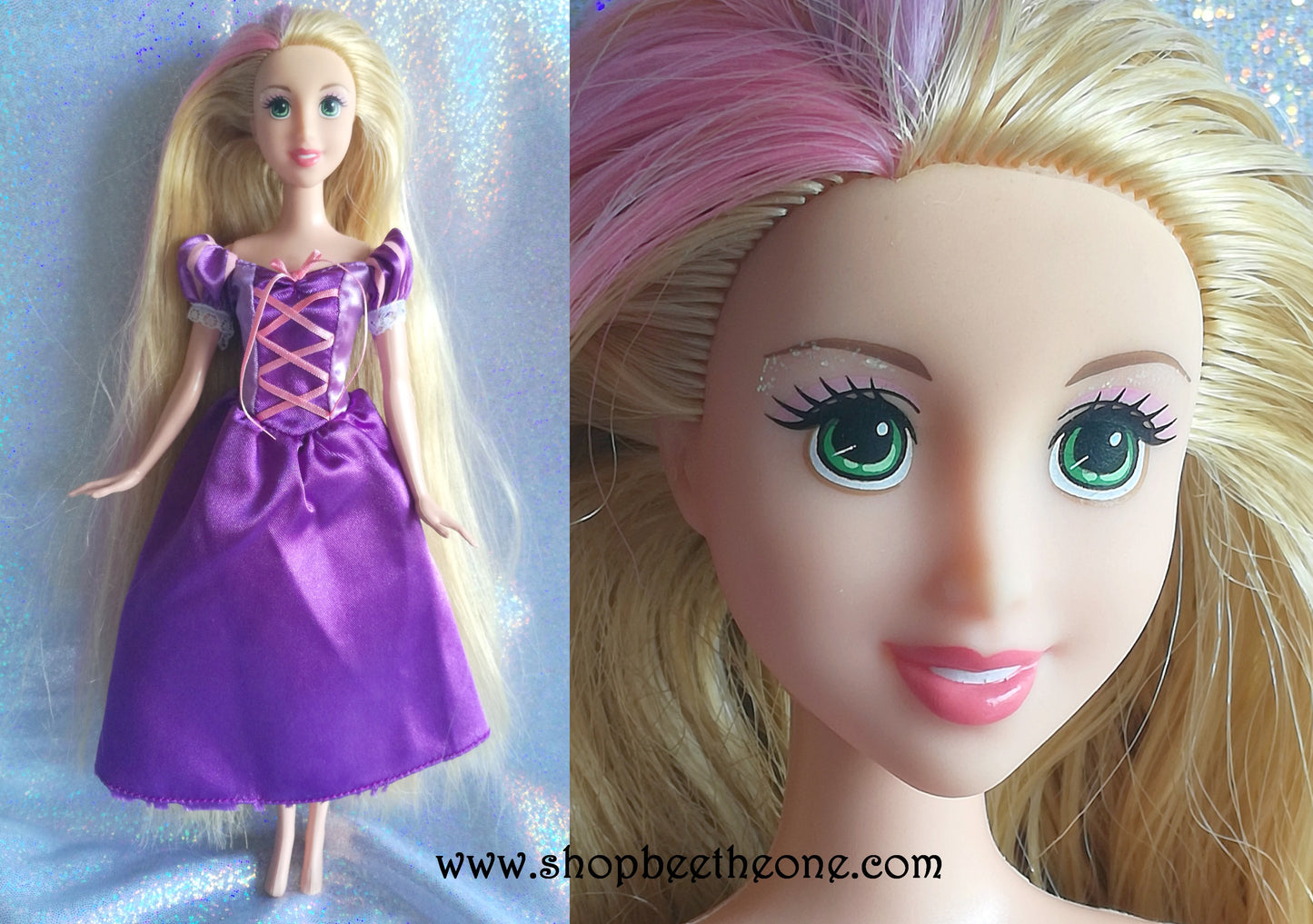 Raiponce Color and style - Mattel 2010 - Poupée (avec cheveux qui changent de couleur) - Vêtement