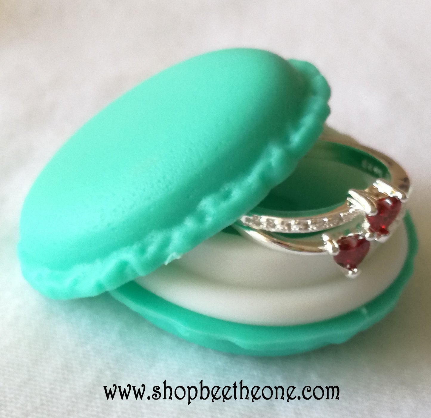 Mini Boîte à Bijoux Macaron parisien - 9 Coloris