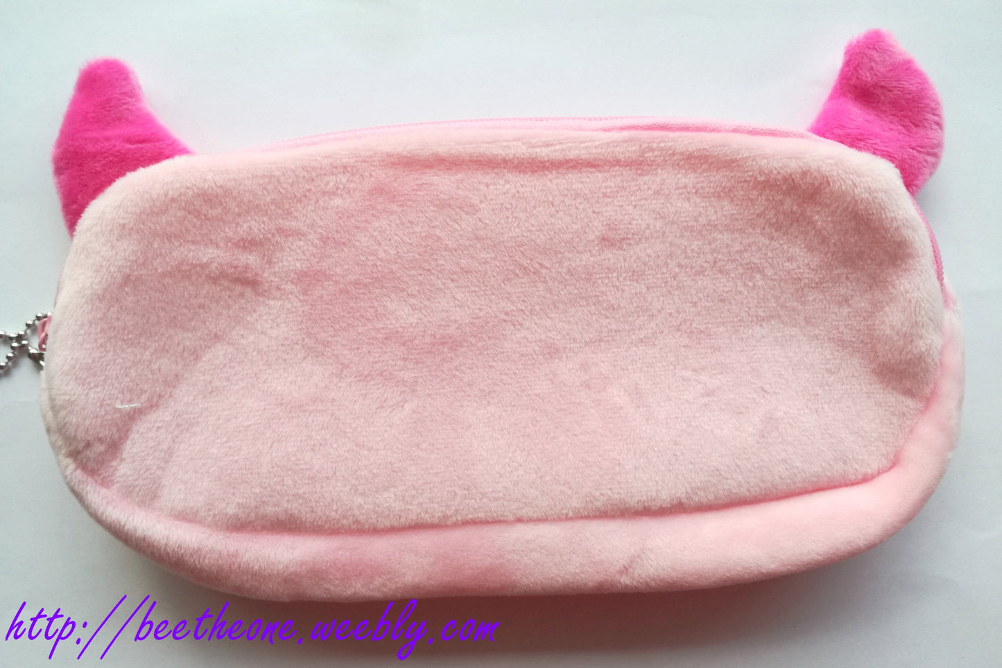 Trousse kawaii Cochonnet ou Bourriquet en peluche