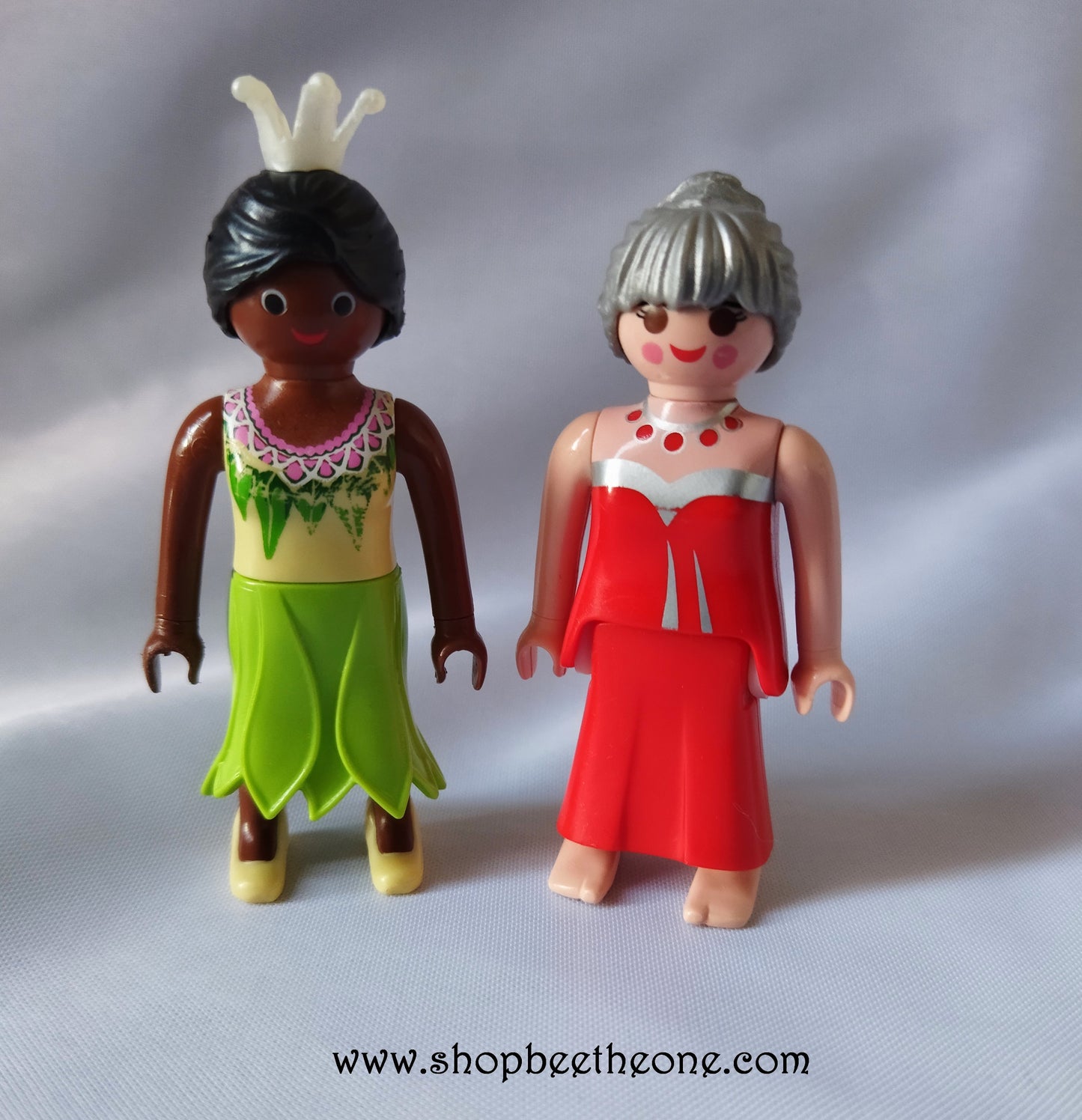 Collection Fées et Chevaliers - Playmobil/Quick 2015 - Figurine Klicky Fée verte et Fée rouge