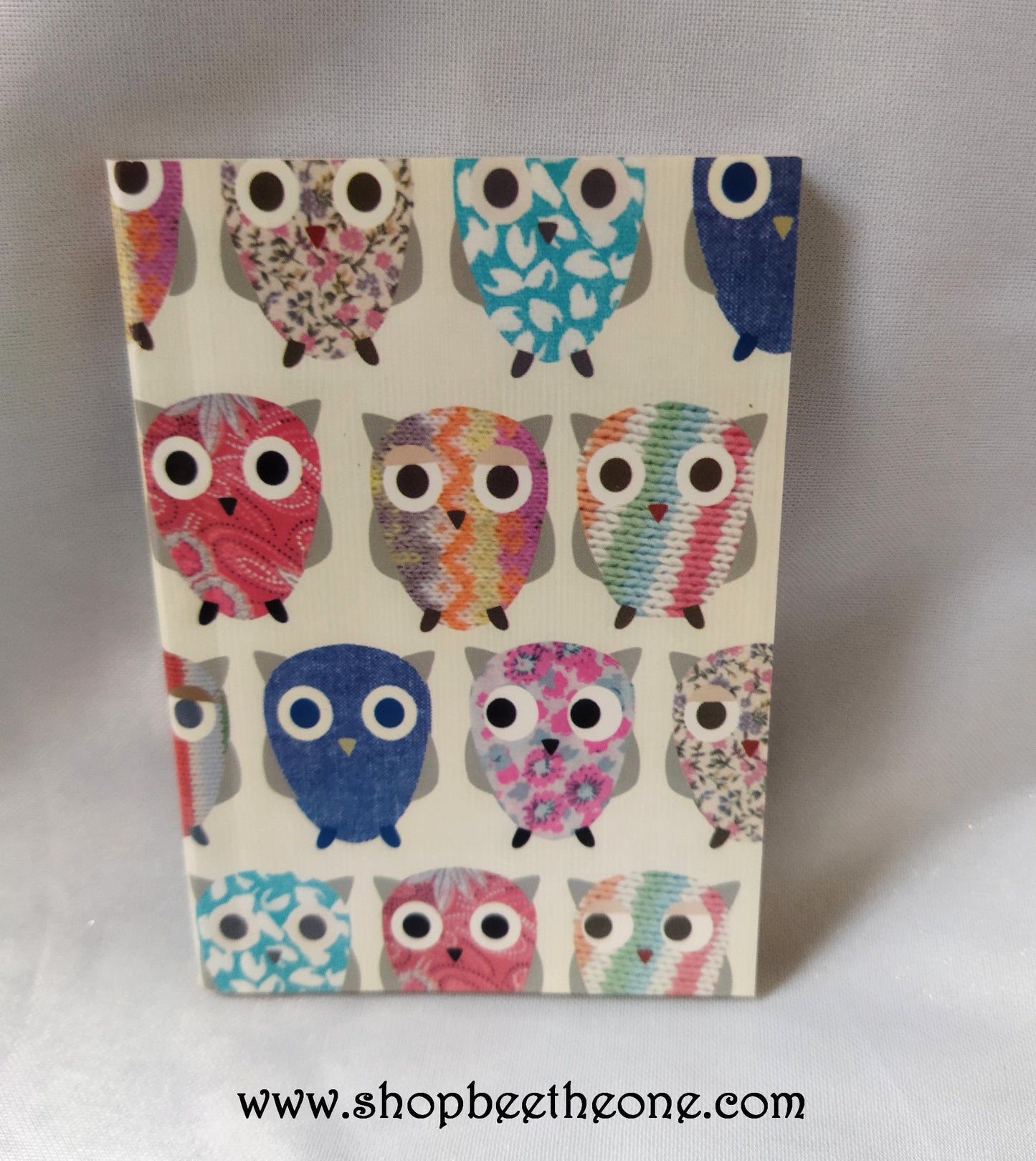 Cahier/Notebook - 10,5 x 7,5 cm - 80 pages - 4 modèles