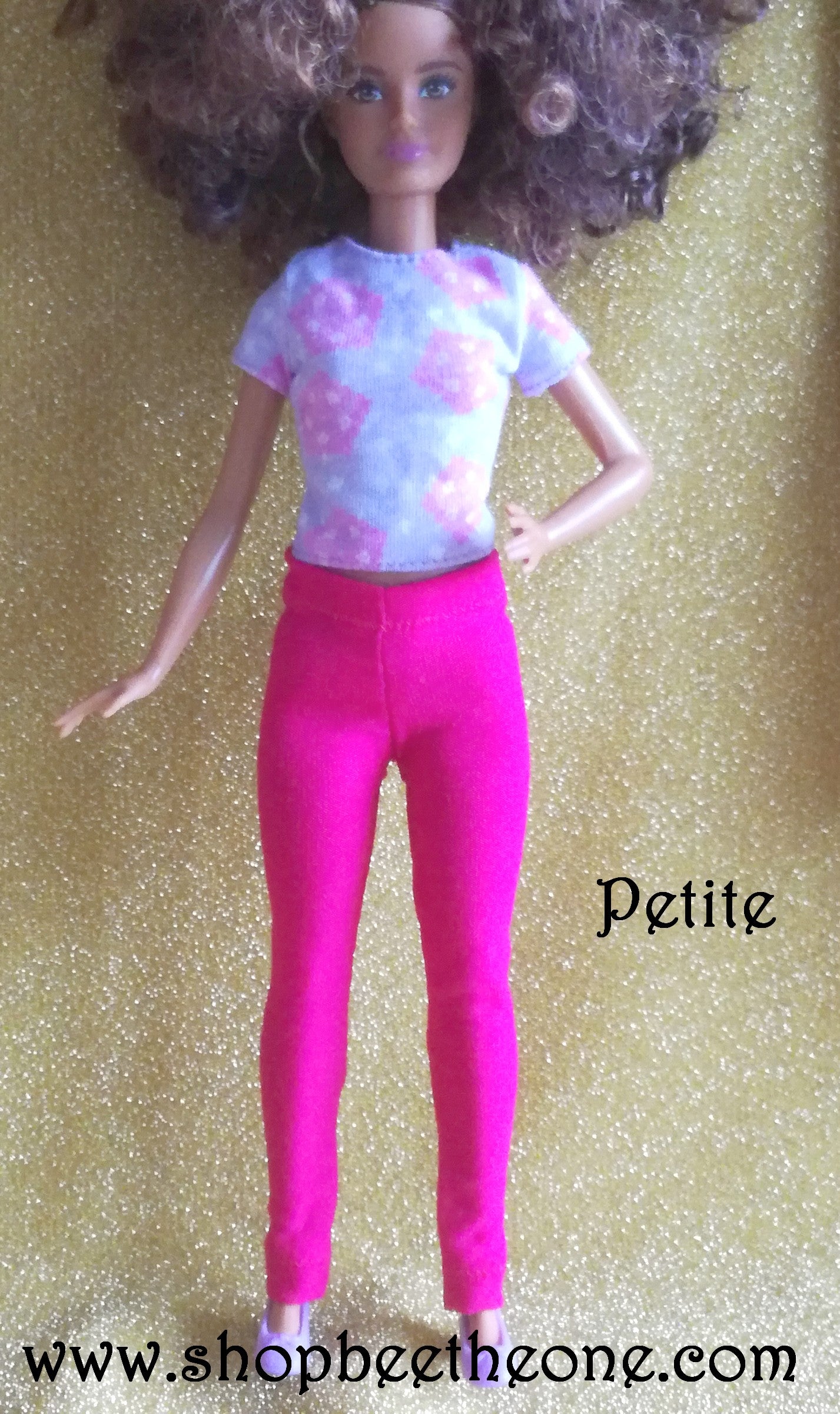 Pantalon collant leggings long pour poupées Barbie - 9 couleurs - 4 tailles - Collection Basics - par Bee the One