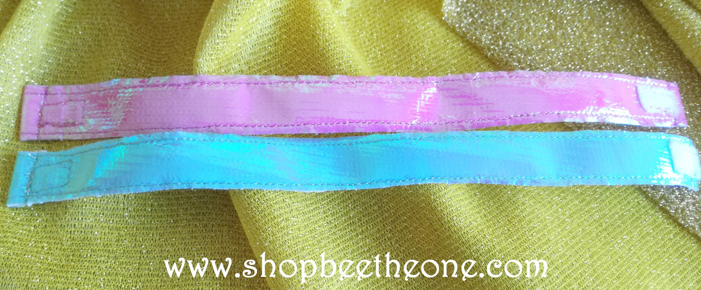 Bandeau de tête irisé pour poupées L.O.L Surprise! O.M.G - 2 coloris - Collection Glitter Party - par Bee the One