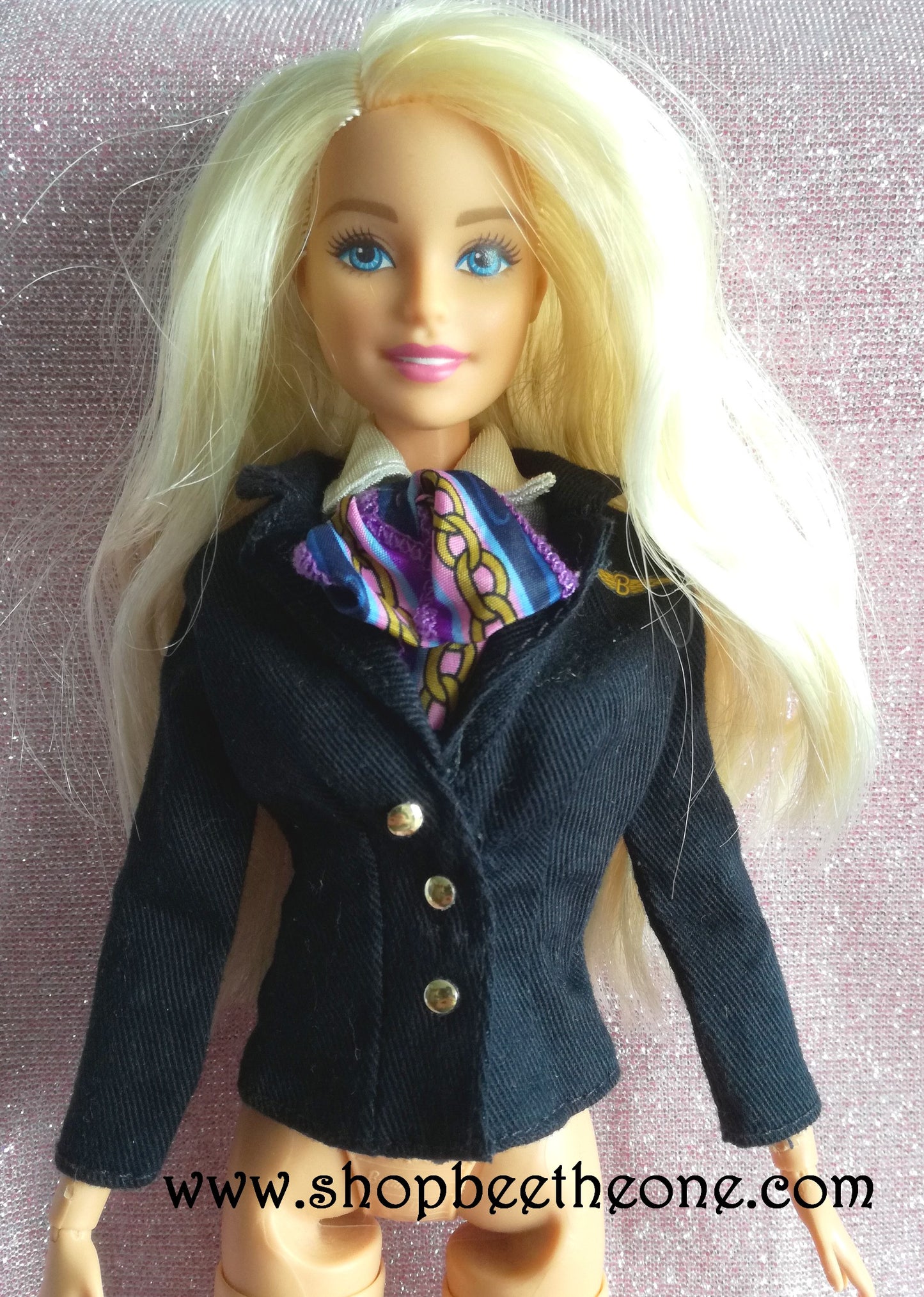 Barbie Pilote d'Avion (Pilot) Special Edition Pink Label - Mattel 1999 - Vêtements