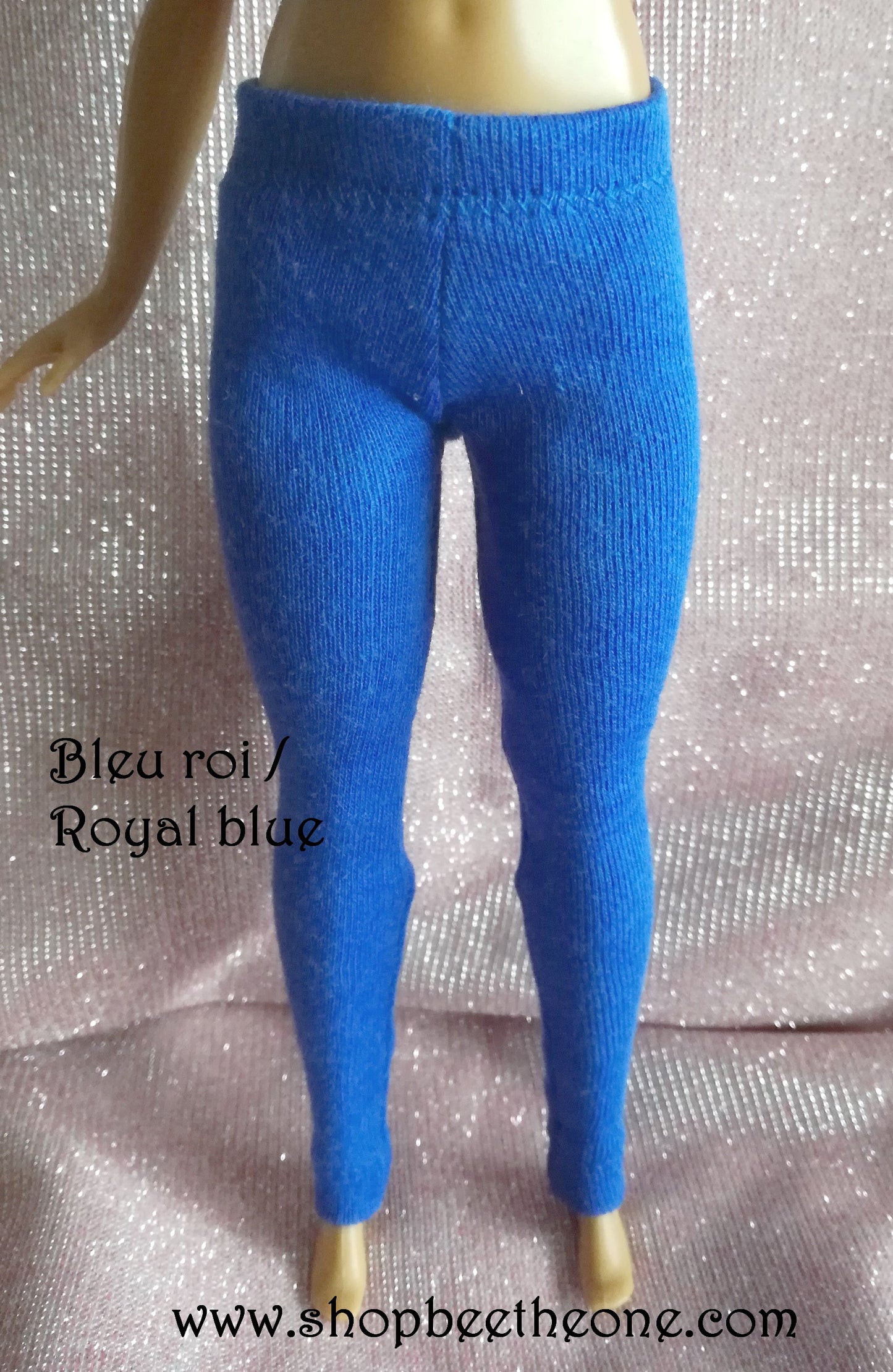 Pantalon collant leggings long pour poupées Barbie - 11 couleurs - 4 tailles - Collection Basics - par Bee the One