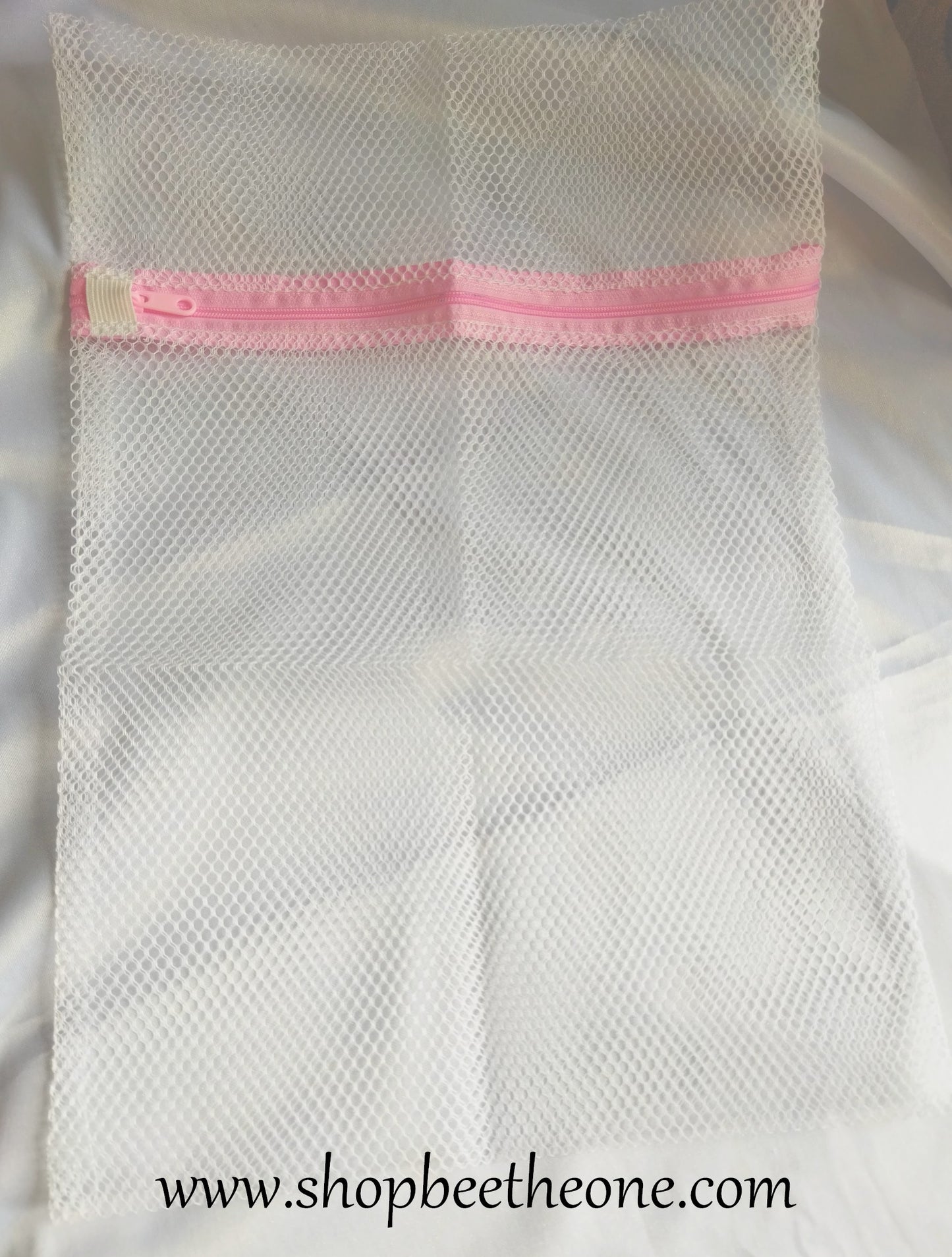 Filet de lavage en maille à fermeture à glissière pour linge délicat - taille S