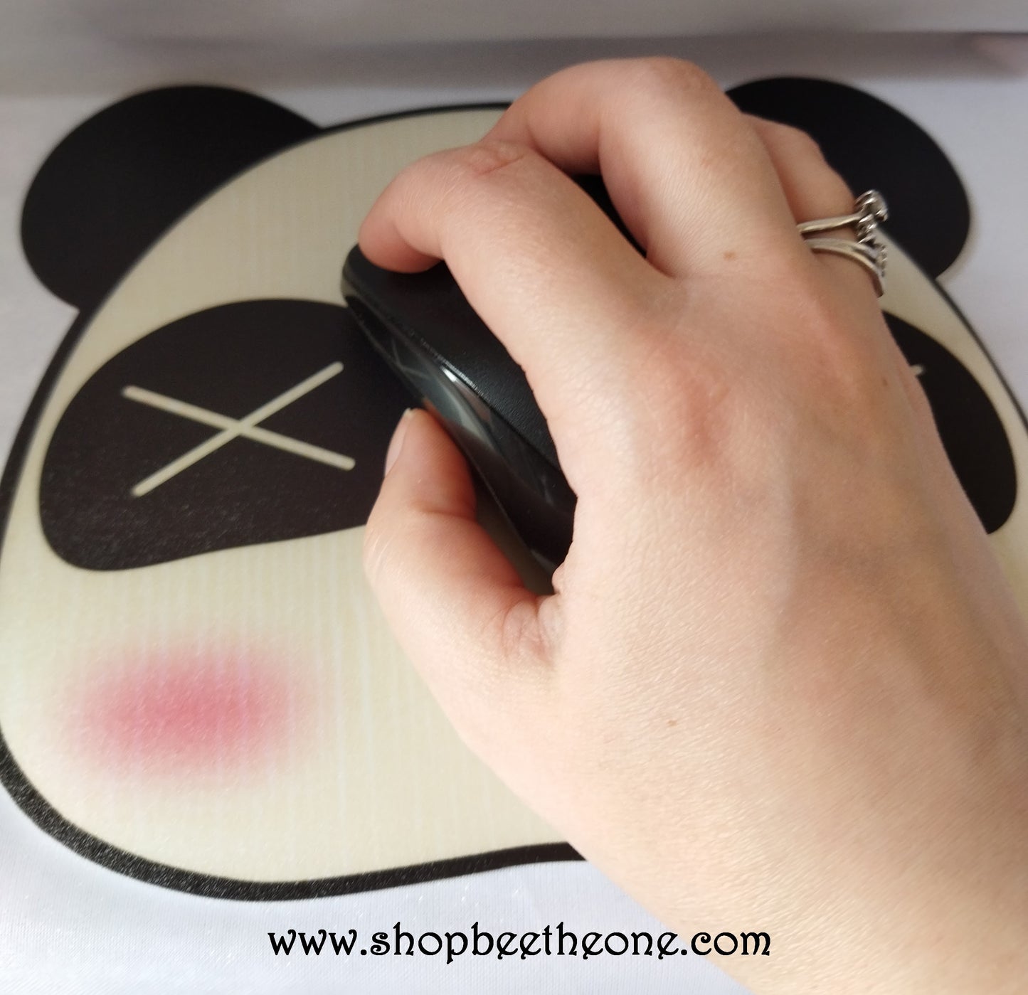 Tapis de souris kawaii "Panda fatigué"