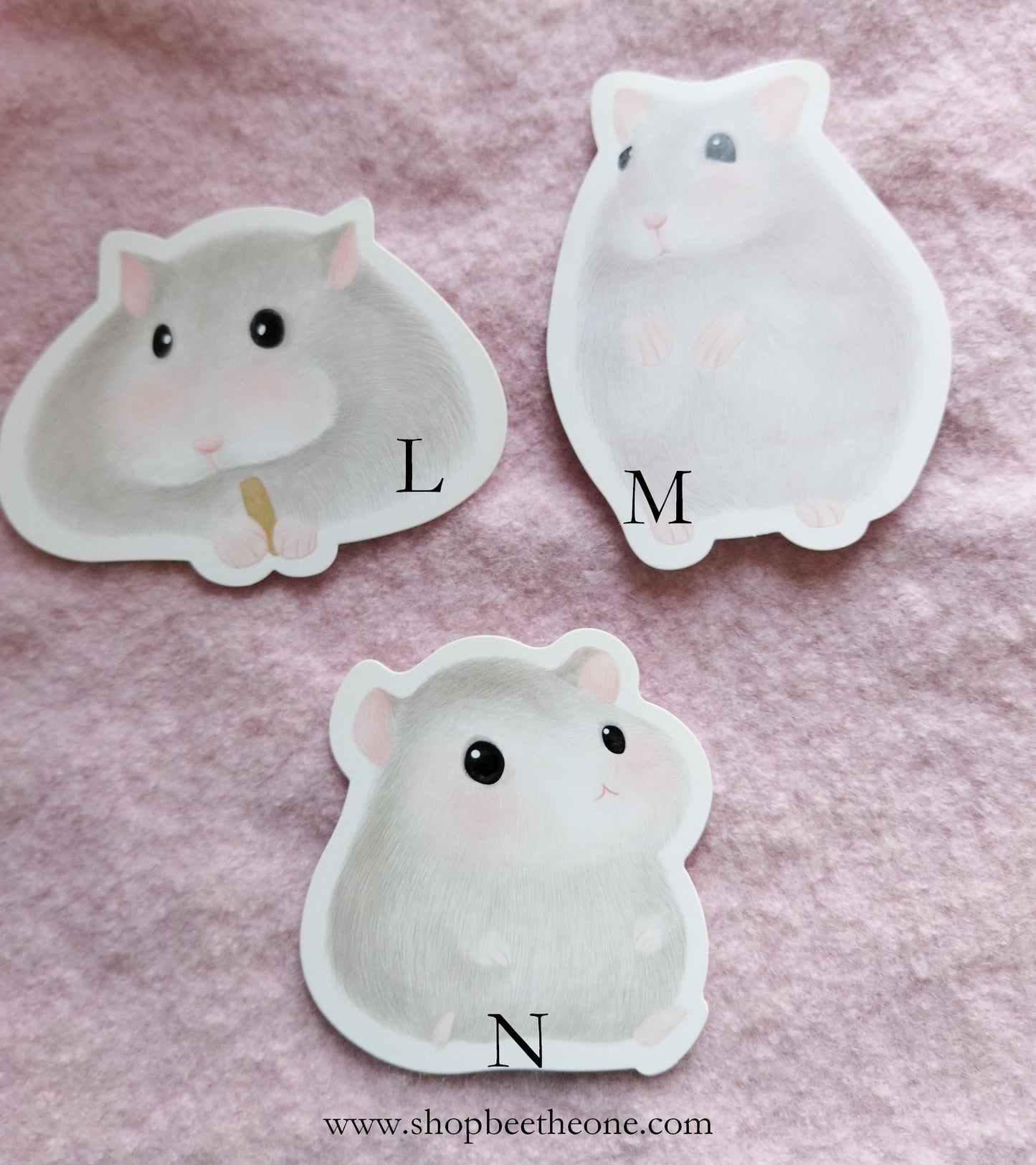 Cartes postales kawaii Hamster