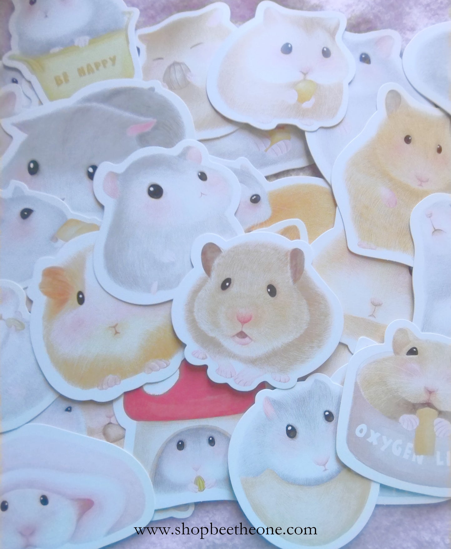 Cartes postales kawaii Hamster