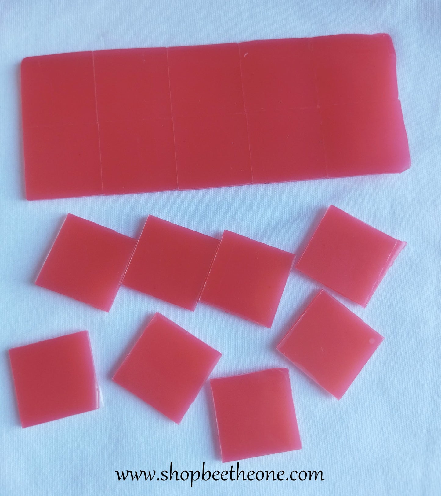 Pâte à colle pour Diamond Painting / Broderie Diamant - carré - 2 x 2 cm