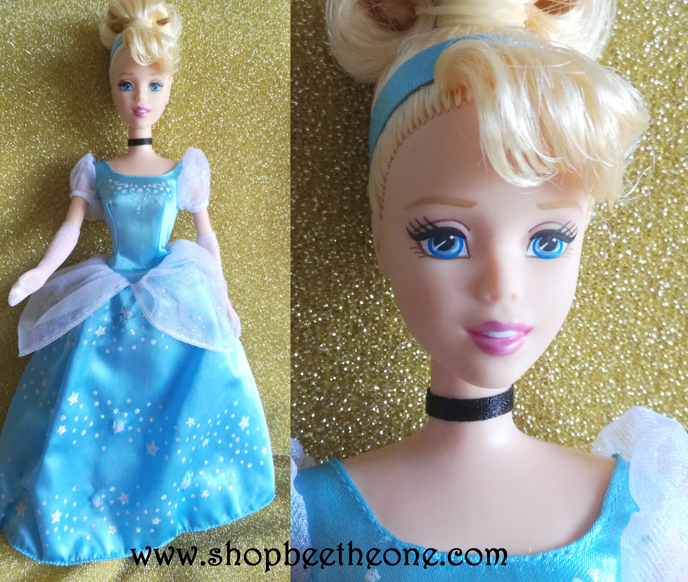 Poupée Barbie cendrillon qui s'éclaire