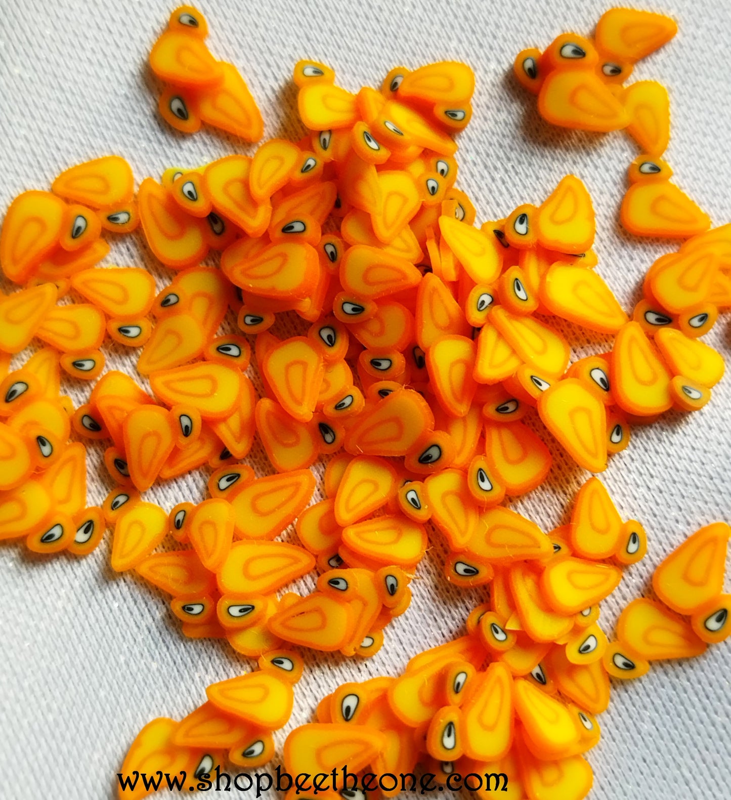 1 g (+/- 90 pièces) de Tranches de Fimo Pâte Polymère - Canard