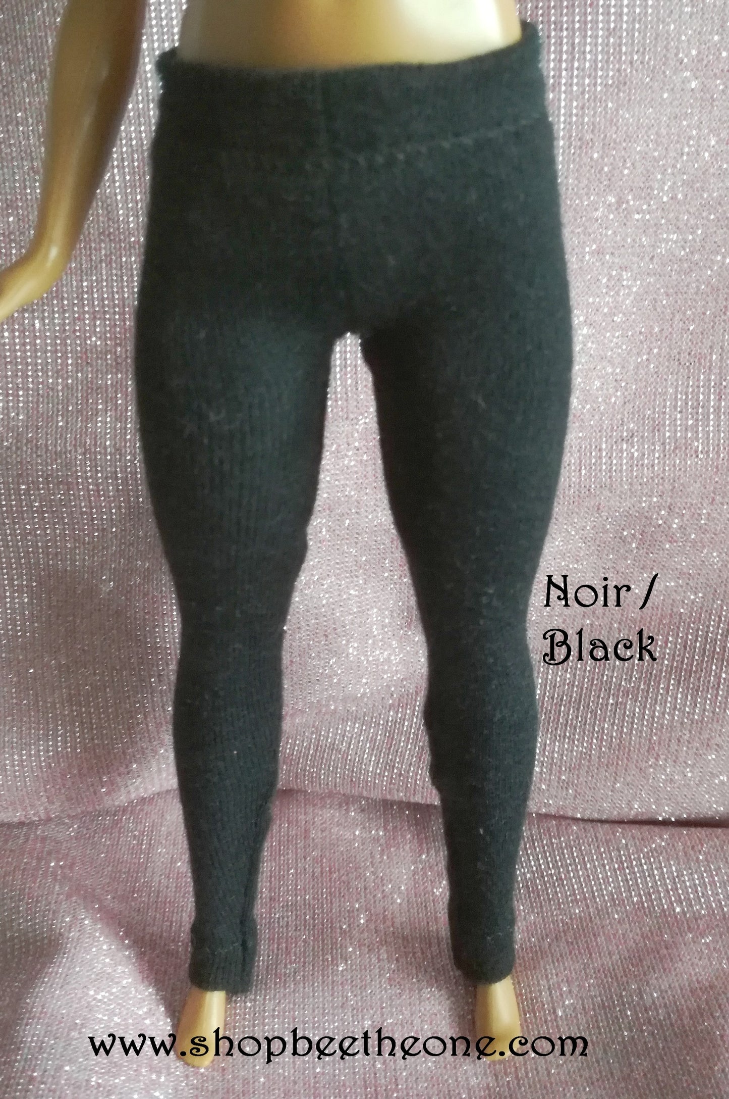 Pantalon collant leggings long pour poupées Barbie - 11 couleurs - 4 tailles - Collection Basics - par Bee the One
