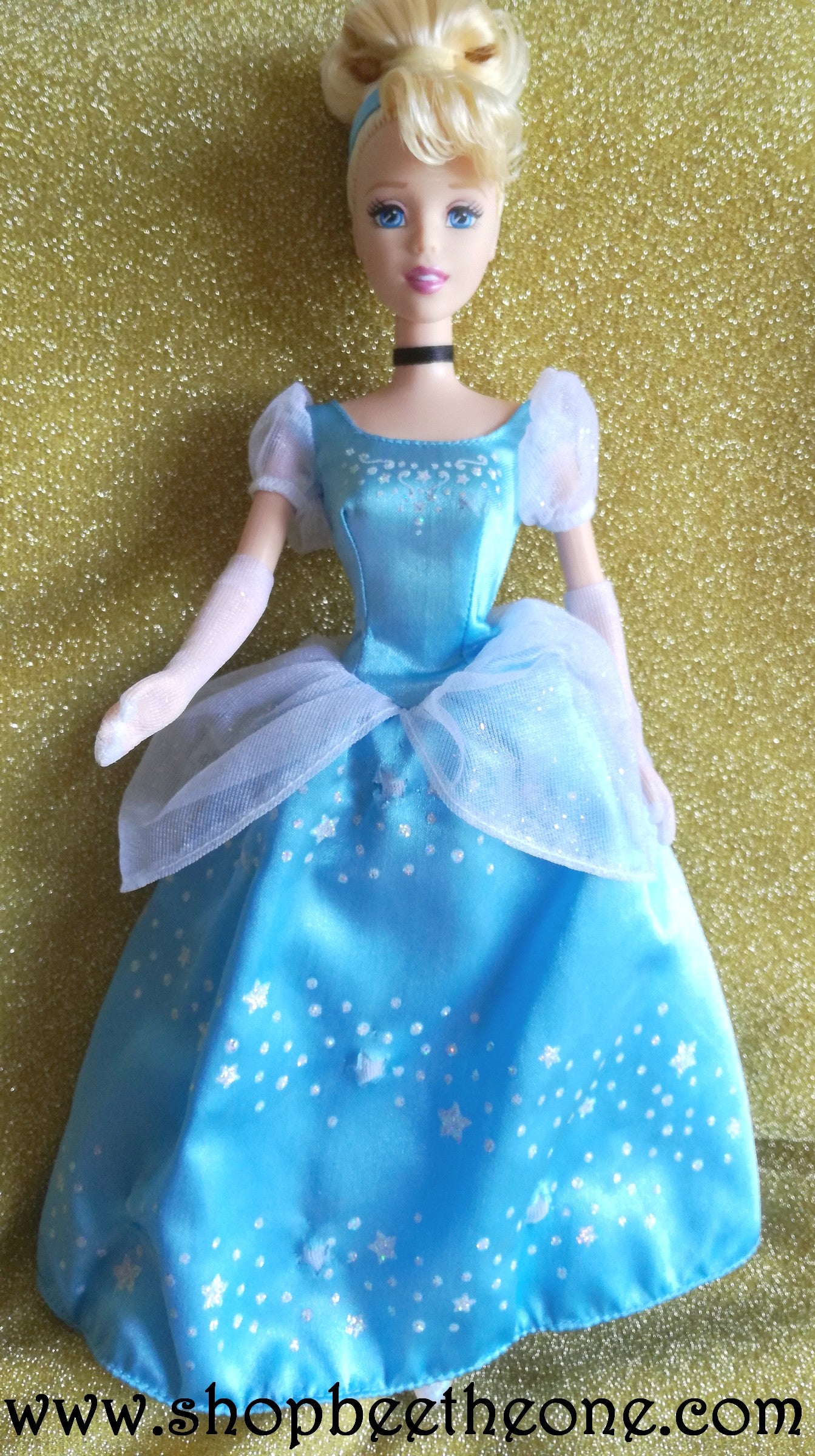 Cendrillon Lumières Scintillantes (Twinkle Lights) - Mattel 2004 - Poupée lumineuse et sonore - Accessoires