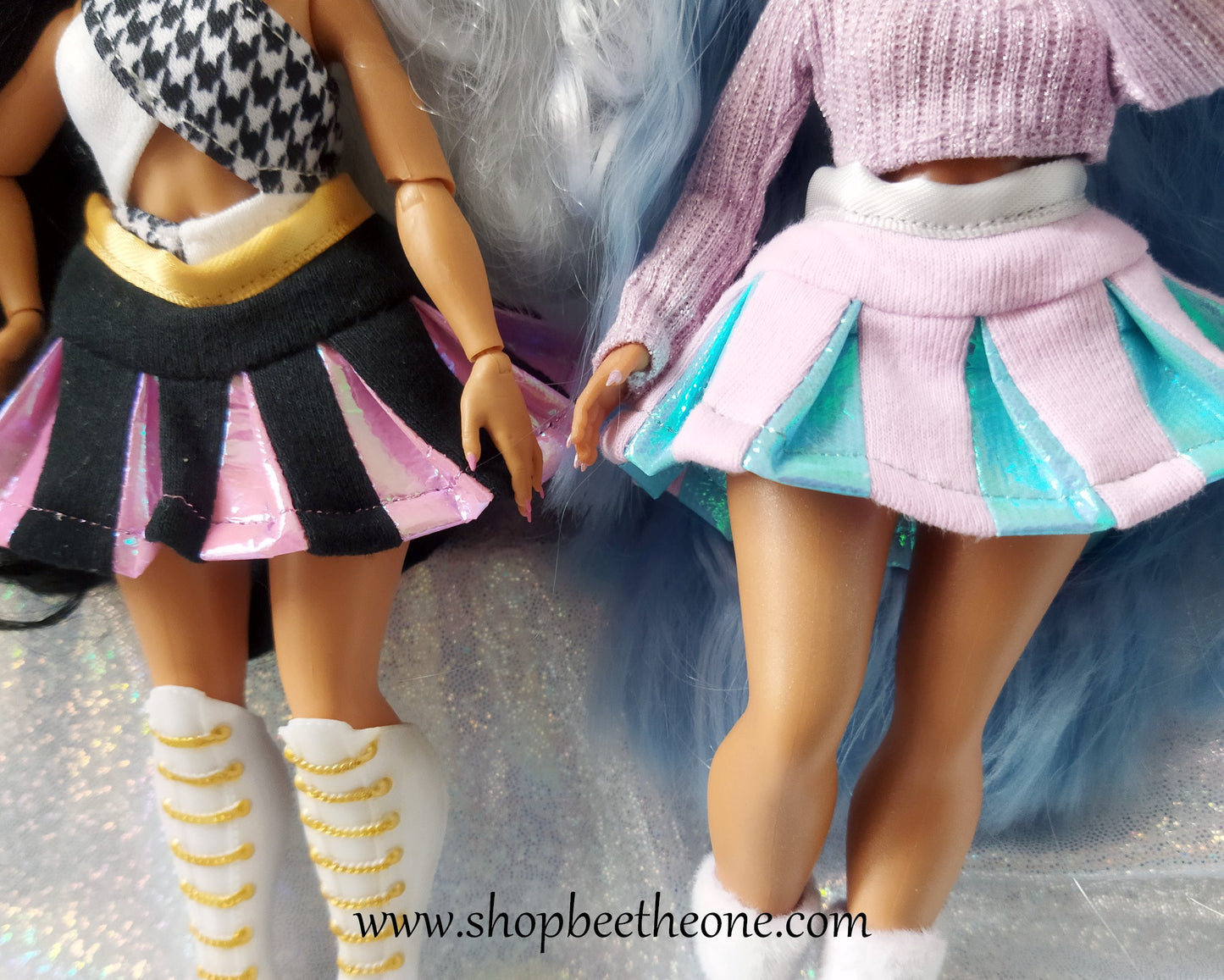 Fashion Pack 3 pièces pour poupées L.O.L Surprise! O.M.G - 2 coloris - par Bee the One - Collection Glitter Party