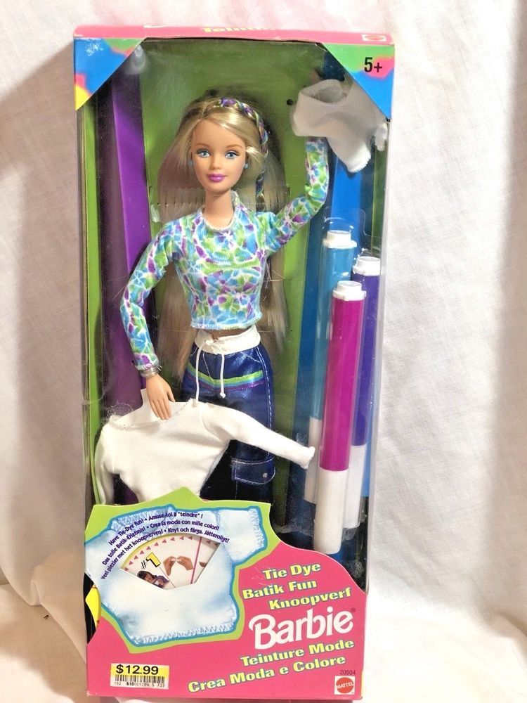 Barbie Tie Dye (Tendance mode) - Mattel 1998 - Poupée nue