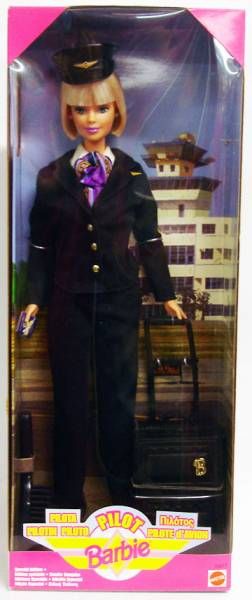 Barbie Pilote d'Avion (Pilot) Special Edition Pink Label - Mattel 1999 - Vêtements