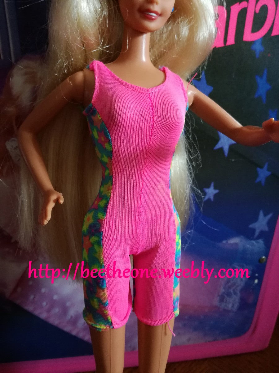 Habillage Barbie Plage Scintillante (Glitter Beach) - Mattel 1992 - Combinaison