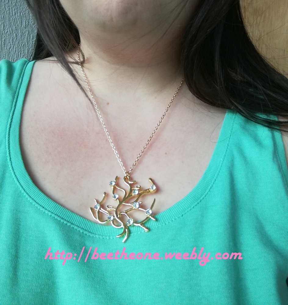 Collier "Arbre de vie" de Belle, du film La Belle et la Bête - 3 coloris