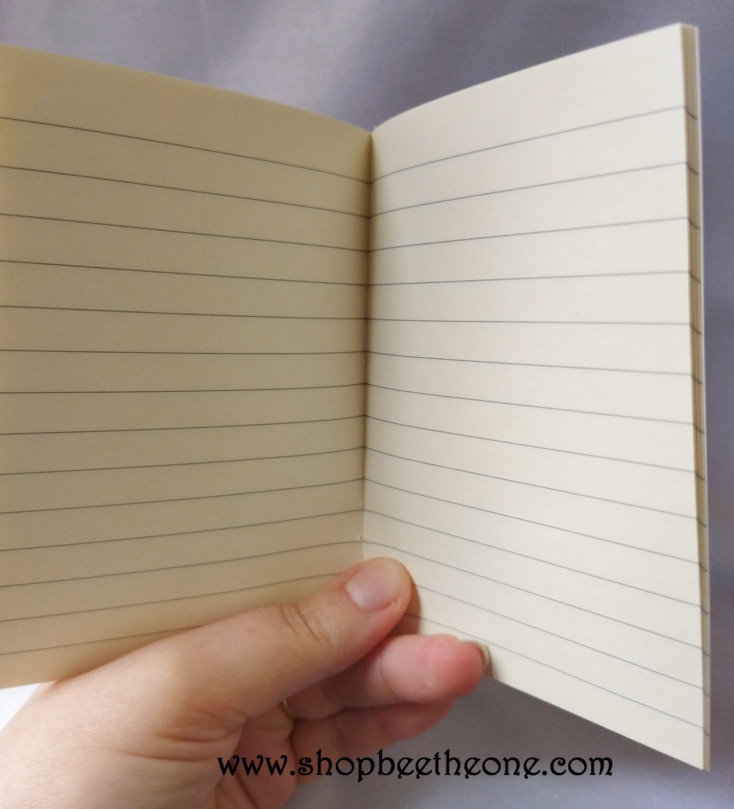 Cahier/Notebook fin - 12 x 8,5 cm - 20 pages - 6 modèles