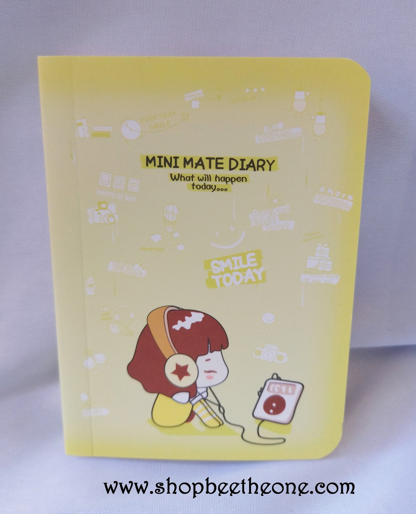 Mini Carnet/Notebook épais Cookyshop - 3 coloris