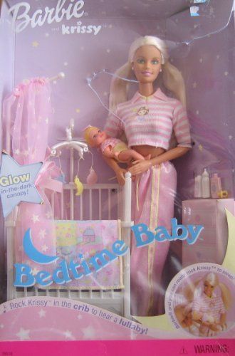 Barbie et Krissy Bedtime Baby - Mattel 2000 - Poupée - vêtement