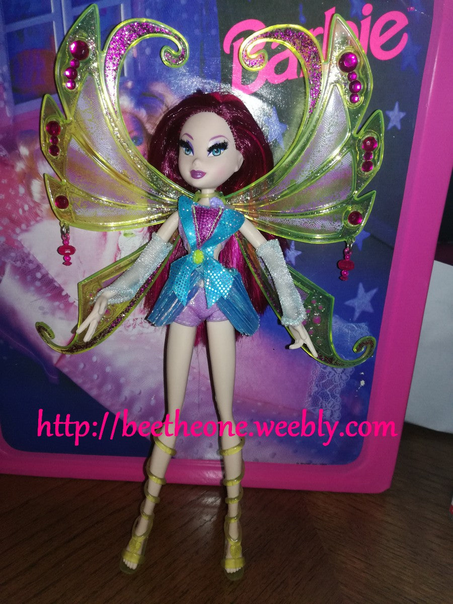 Tecna Glam Magic - Mattel 2007 - Poupée - Vêtement - Chaussures - Bijou - Accessoires