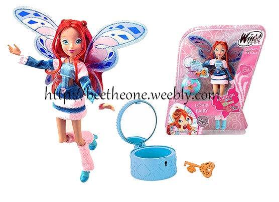 Poupée Winx Club Bloom Lovix Fairy - Witty Toys - 2016 - Exclusivité Chine